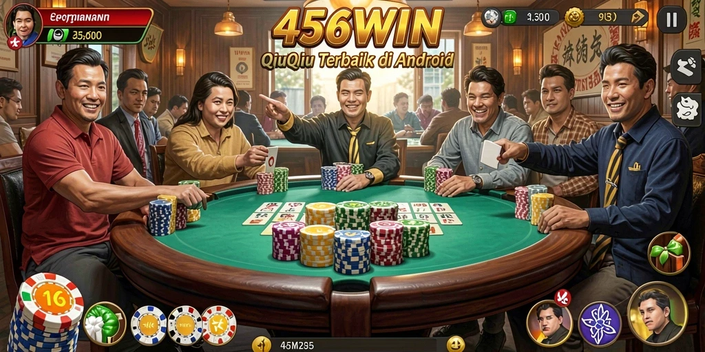 Screenshot gameplay QiuQiu yang seru di 456WIN.