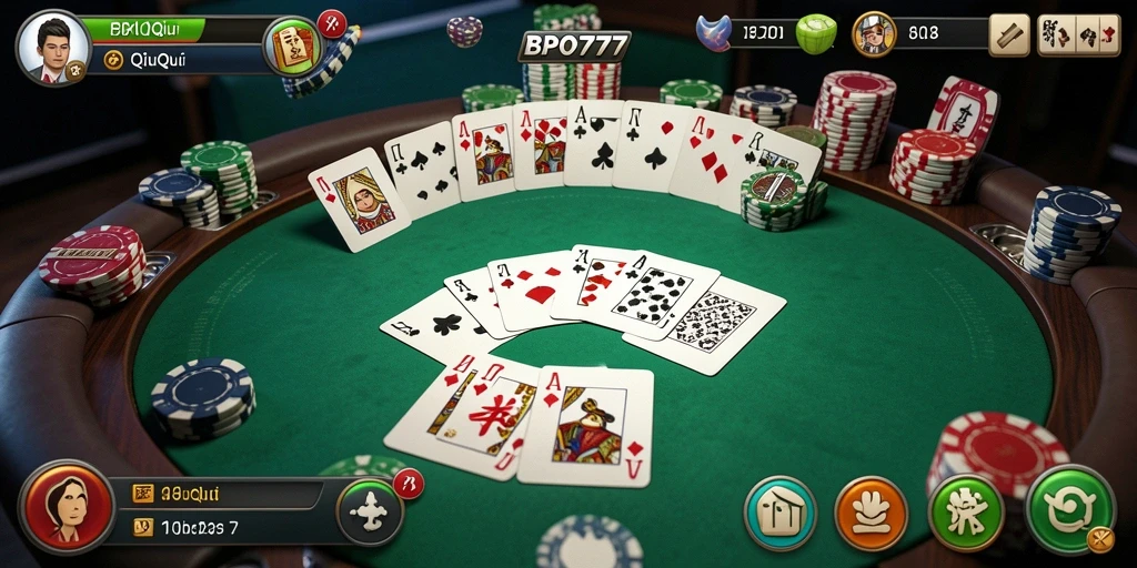 Gameplay QiuQiu yang seru dan menantang di BPO777.