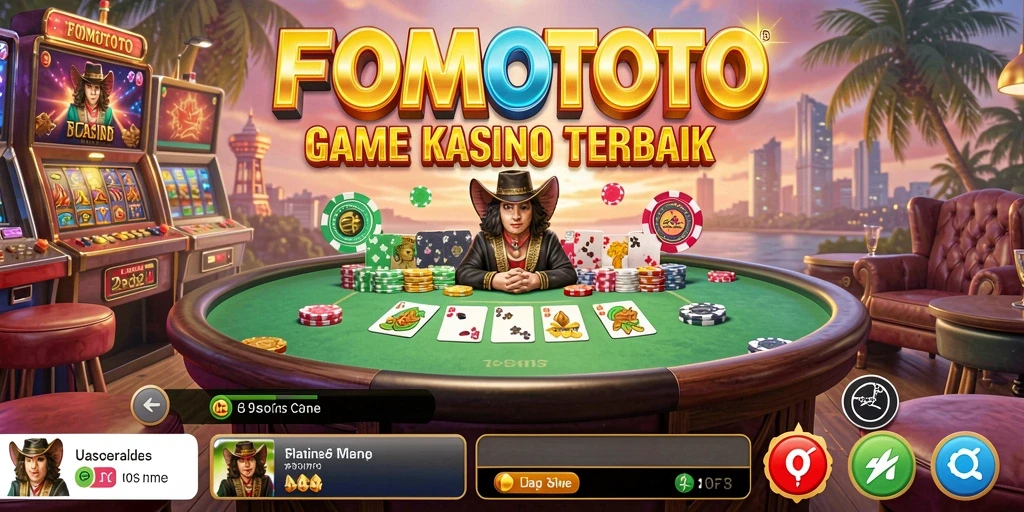 Tampilan menarik dari gameplay FOMOTOTO yang seru dan mengasyikkan.