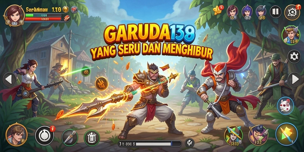 Screenshot GARUDA138 menampilkan gameplay yang mengasyikkan dan penuh warna.