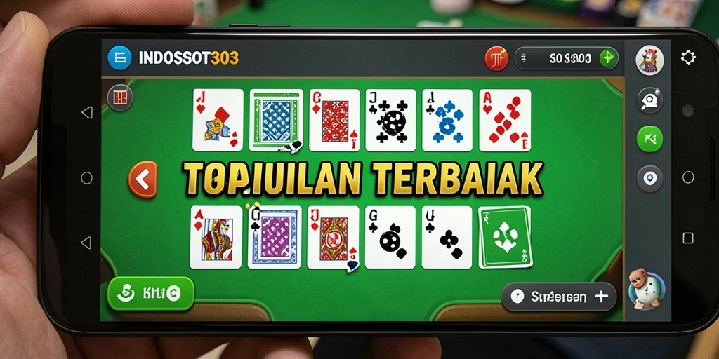 Gameplay seru Gaple di INDOSLOT303 dengan grafis yang menarik.