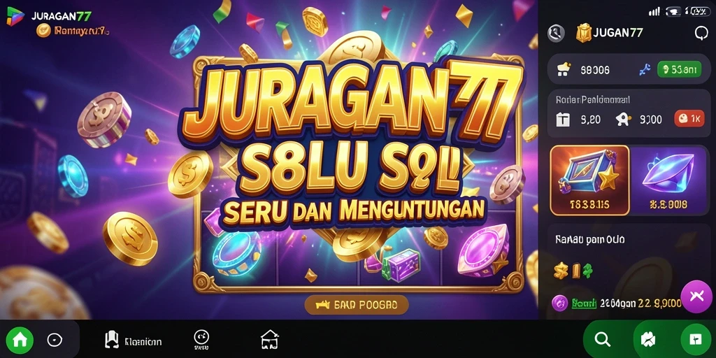 Screenshot gameplay JURAGAN77 dengan tema Slot yang menarik