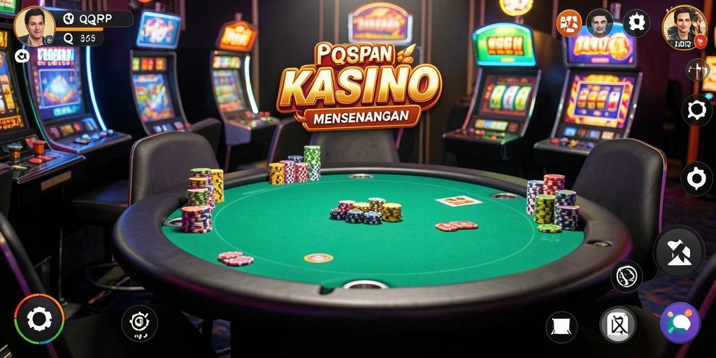 Tampilan menarik dari gameplay QQRP yang penuh aksi kasino.