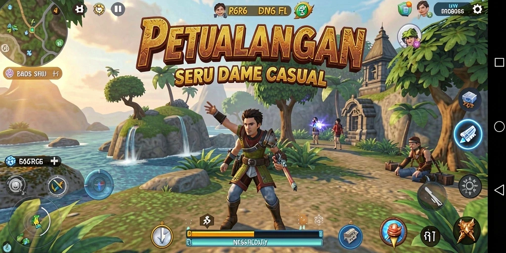 Screenshot gameplay R6R6 yang menunjukkan karakter dalam aksi.