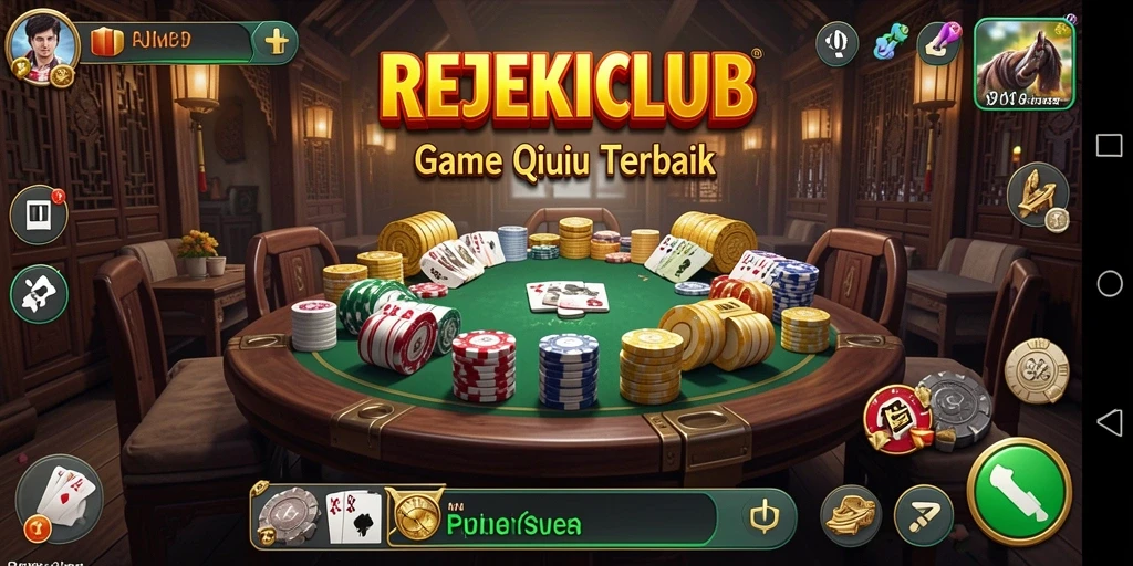Gameplay seru di REJEKICLUB dengan pemain aktif.