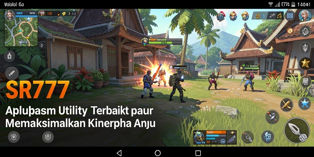 Tampilan screenshot SR777 yang menunjukkan antarmuka aplikasi Utility.