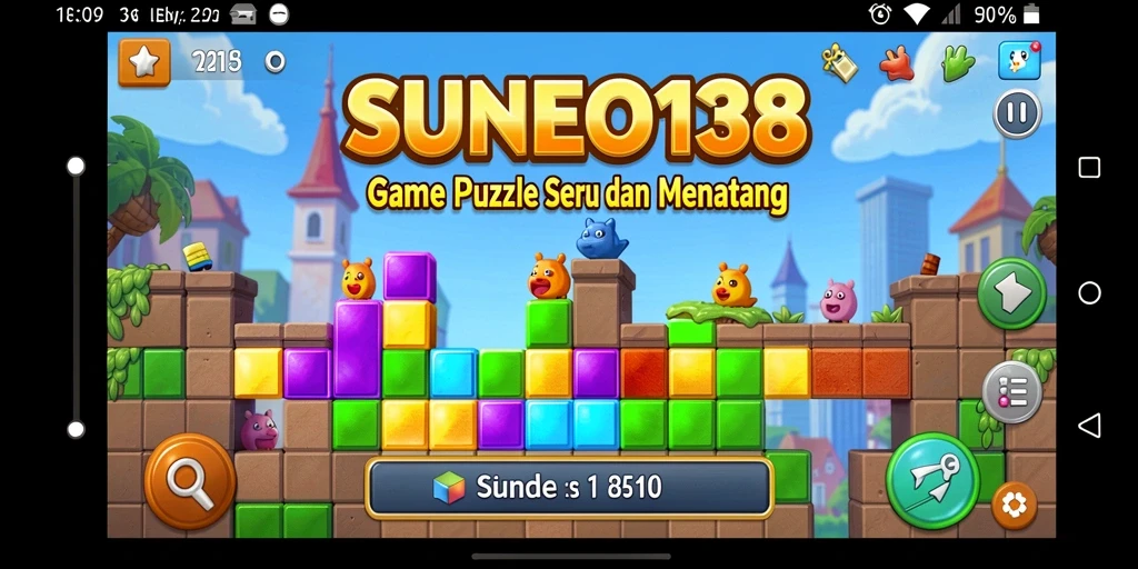 Tampilan gameplay SUNEO138 dengan teka-teki yang menyenangkan.