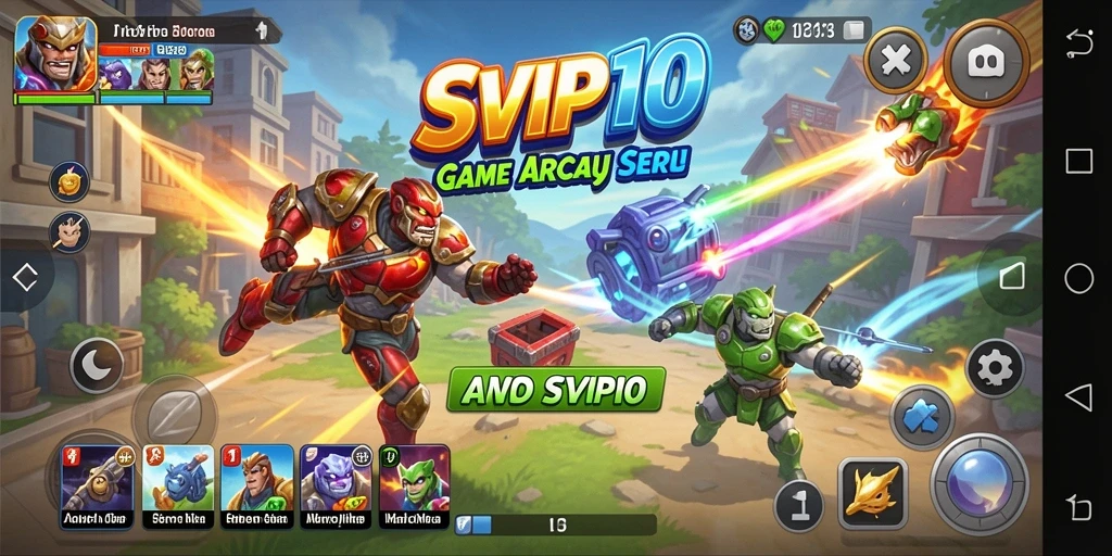 Screenshot gameplay SVIP10 yang penuh aksi dan tantangan.