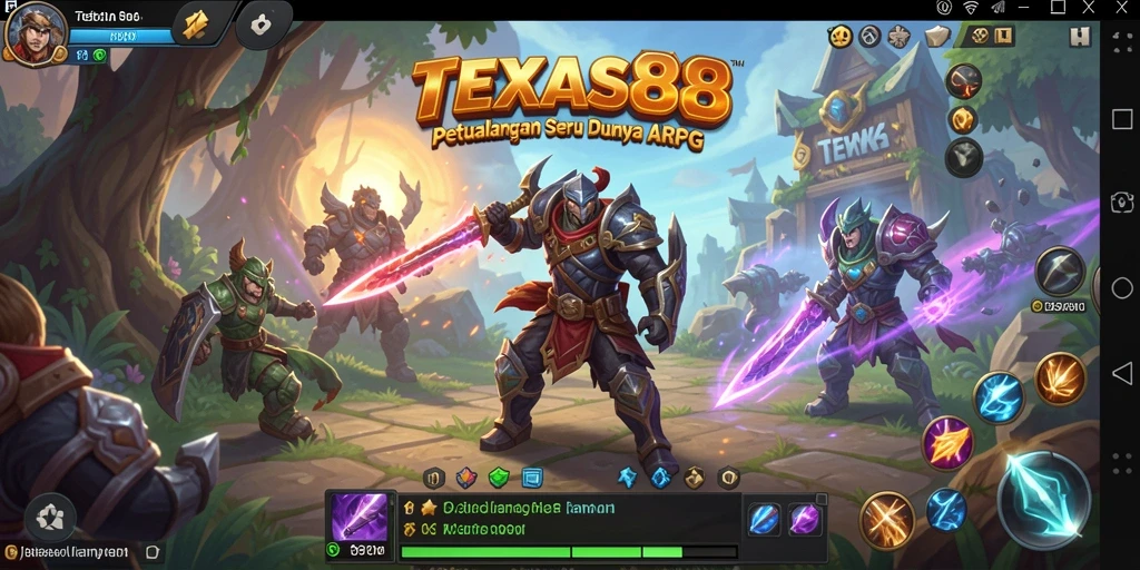 Screenshot gameplay <strong>TEXAS88</strong> yang menampilkan aksi perang seru.
