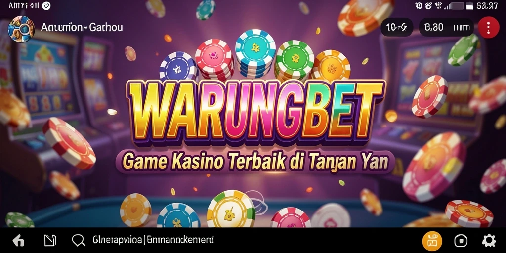 Tampilan gameplay menarik di WARUNGBET dengan banyak pilihan game Kasino.