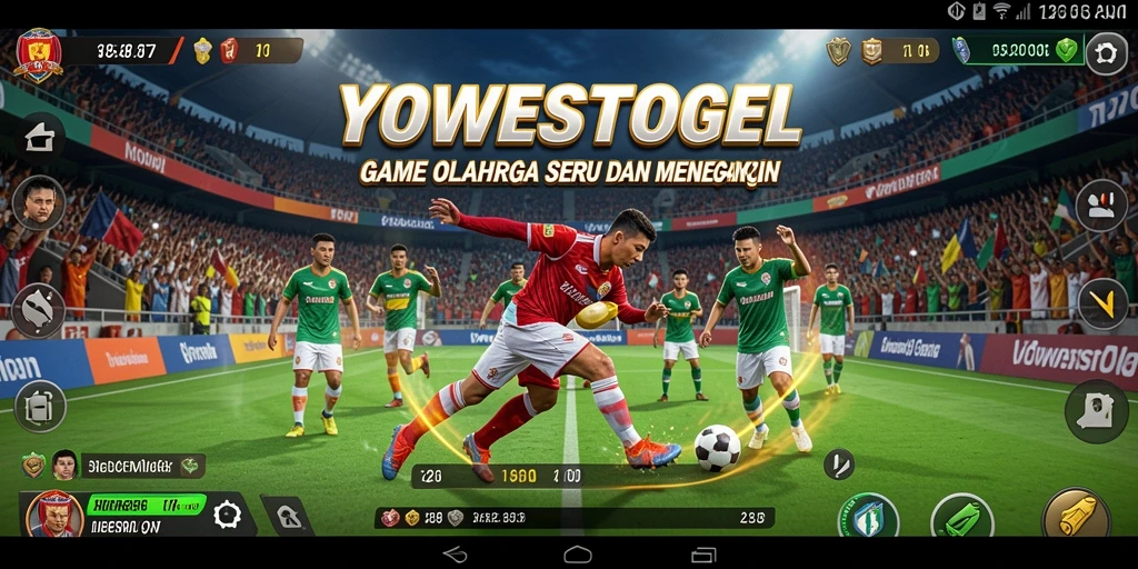 Tampilan gameplay seru di YOWESTOGEL dengan momen-momen menegangkan.