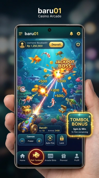 Tampilan antarmuka baru01 yang menarik dan mudah diakses.